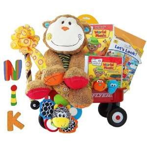  Baby Einstein Monkey Madness Wagon Gift Set Baby