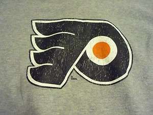 Philadelphia Flyers NHL reversible hooded sweatshirt size adult Large 