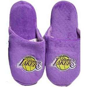  Los Angeles Lakers Womens Jeweled Slippers   Small Sports 