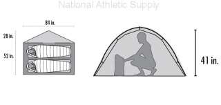 Slumberjack Trail Tent 2 Two Person 3 Season Lightweight Backpacking 