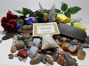 Bath salt   Prosperity  Haunted Enchanted Blessed Wicca Pagan ritual 