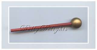 Reproduction Red & Gold Baton For MARY HARTLINE  