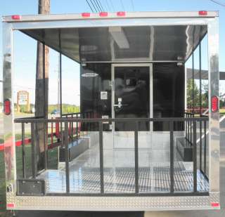   24 ENCLOSED SMOKER CONCESSION BBQ EVENT CATERING FOOD TRAILER  