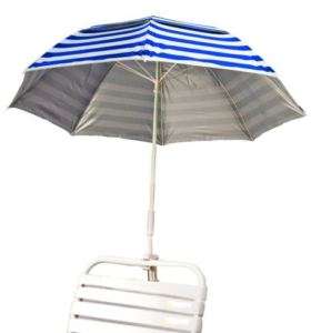 UPF Protection Solar Clamp On Beach Umbrella 6 Choices  