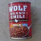 10 Cans Wolf Brand Mild Chili No Beans 15oz Texas Fav