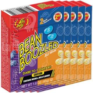 Pack BEAN BOOZLED 1.6oz Jelly Belly ~ Weird & Wild Flavors ~ Party 