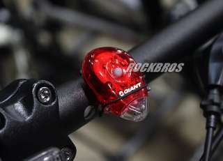 GIANT Bike Bicycle Led Front Rear Lights Lamps Flashlights 2pcs  