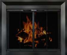 Masonry Fireplace Doors  Mitered Frame   BiFold  