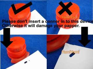 Staple Free Stapleless Paper Stapler Binding Binder  