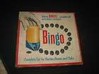 Vintage 1957 Deluxe Bingo W/Magic Dispenser ~ Rare