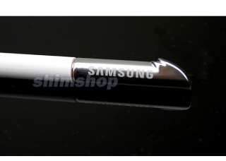   GENUINE SAMSUNG GALAXY NOTE N7000 WHITE CASE COVER STYLUS TOUCH S PEN