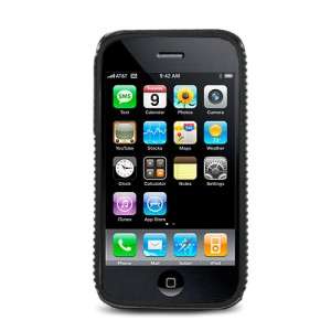 For Apple iPhone 3G/3GS HYBRID CASE Black Silicon Color Zebra Hard 