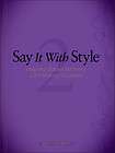 Say It With Style 2 Sentiments For Cards Expressions Cardmaking  