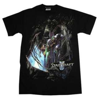 Starcraft II Wings Of Liberty Blizzard Video Game T Shirt Tee  