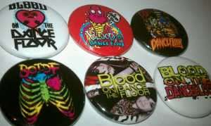 Blood on the Dance Floor BOTDF Button/Badge shirt pin  