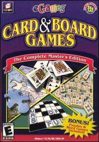 Card & Board Games PC CD puzzle & word game collection  