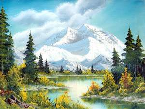Bob Ross Painting Packet~Landscape~The Great One  