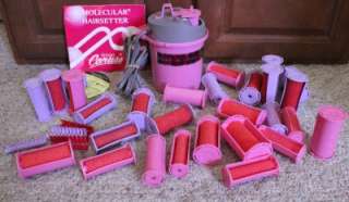   Molecular Steam Hairsetter 28 Rollers Hair Curlers Pageant Set System