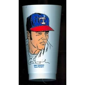   Toby Harrah Texas Rangers 7 Eleven Baseball Cup