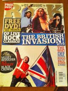 CLASSIC ROCK~MAGAZINE~2008~MUSIC~THE BRITISH INVASION  