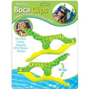  Boca Beach Towel Clips Alligator