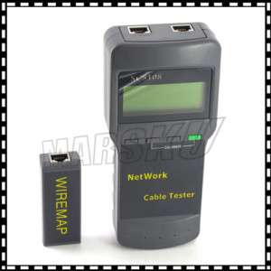 Wireless Network LAN Phone Cable LCD Tester Meter New  