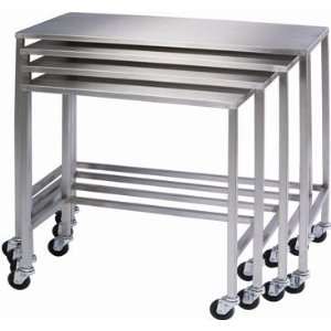    Stacking Mobile Stainless Steel Work Benches