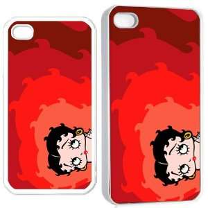  betty boop ve3 iPhone Hard Case 4s White Cell Phones 