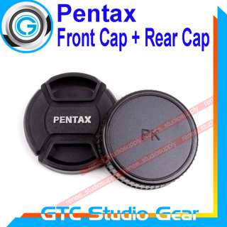 55mm Pentax Rear Cap + Lens Cap for Camera filter US  