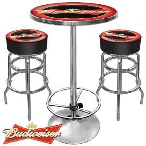   Combo   2 Bar Stools and Table   Game Room Products Table Stool Combos