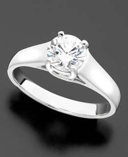  Round Cut Diamond Solitaire Ring (1 ct. t.w.)   Engagement Diamonds 