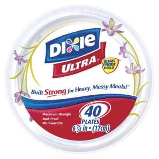 Dixie Ultra 40 ct. Paper Plates 7.Opens in a new window