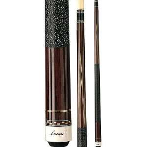  Forearm Lucasi Natural Maple Points Two Piece 58 Billiard Cue 