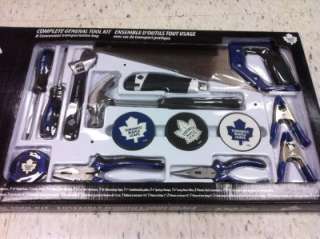  Tools NHL 130 PIECE GENERAL TOOL KIT TORONTO MAPLE LEAFS carrying bag