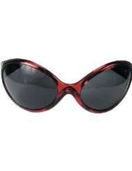 Red Costume Bug Bugg Eye Sunglasses Alien Glasses [Toy]