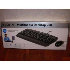  Belkin Black PS/2 Keyboard and PS/2 Optical Mouse Bundle 