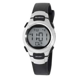 Armitron Womens Black And Silver Sport Watch.Opens in a new window
