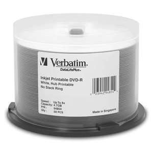  Single Verbatim Blank DVD   R Electronics