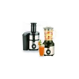 Jay Kordich   Deluxe 2 in 1 Juicer with FREE Blender Attachment 
