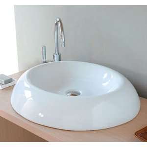  WS Bath Collection Above Counter Ceramic Oval Washbasin 23 