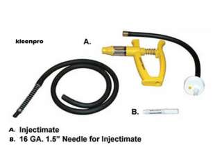 Carpet Injection kit with handle & needle carpet repair  