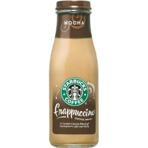 Starbucks Frappuccino, Mocha, 9.5 Oz. Glass Bottles / 12 PK  