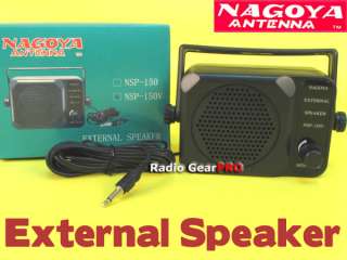   external speaker in mint condition for yaesu icom kenwood mobile radio