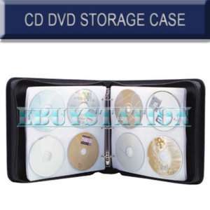 500 CD DVD STORAGE CASE CARRY HOLDER NYLON WALLET  