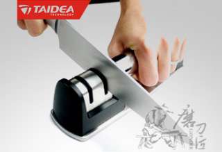TAIDEA Two stage Kitchen Knife Sharpener Manual T1007DC  