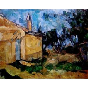  paintings   Paul Cezanne   24 x 18 inches   Le Cabanon de Jourdan(oil