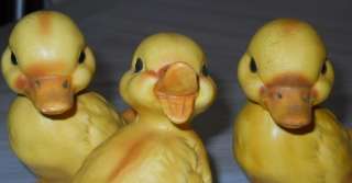   Vintage Lefton Baby Chicks & Baby Ducklings 3 Chicken & 3 Ducks  
