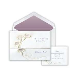  Calla Lily Bouquet Floral Wedding Invitation Health 