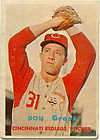 1957 Topps 341 Don Gross Cincinnati Reds PSA 6 EX MT  