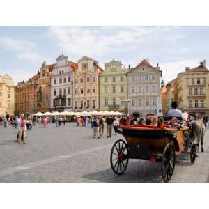  Horse Carriage Ride in the Old Town District, Prague 